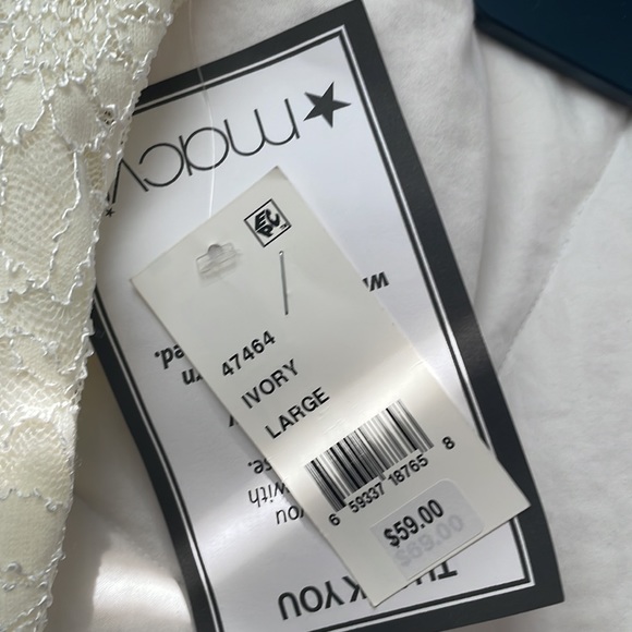 Macys lace sparkly dress- Large - Picture 3 of 5